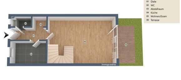 4 rooms Townhouse in Barnim, Germany No. 46420 7