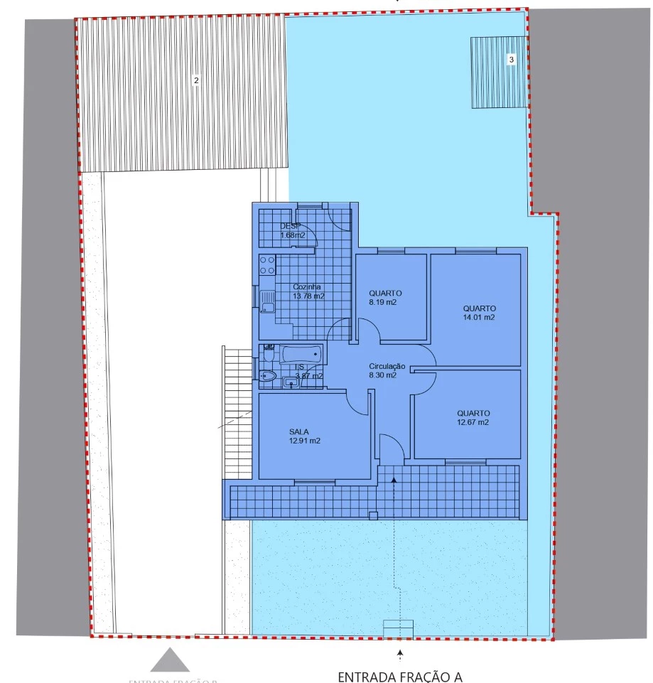 3 bedrooms Apartment in Almada, Portugal No. 200196