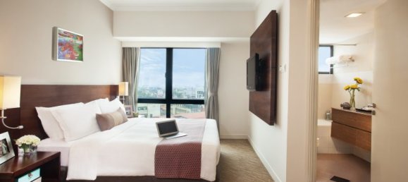 1 dormitorio apartamento en alquiler en Hoan Kiem, Ha Noi, Vietnam № 13695 4