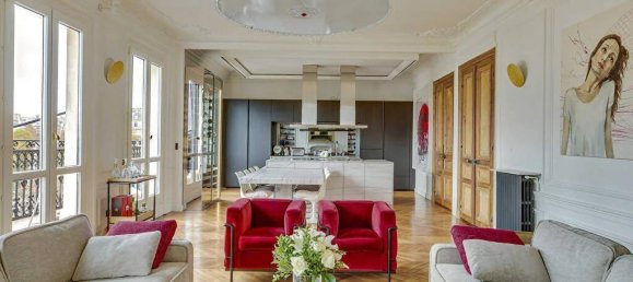 Квартира с 3 спальнями в Париж, Франция № 120842 3