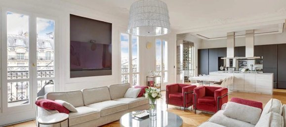 Квартира с 3 спальнями в Париж, Франция № 120842 2