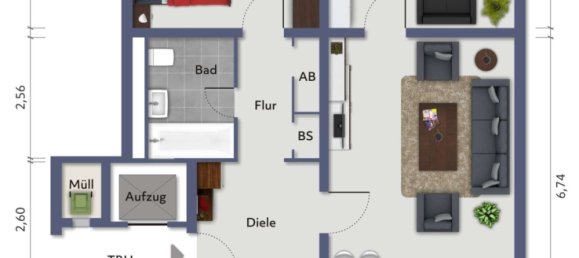 Apartamento T2 em Krefeld, Germany N.º 311094 20