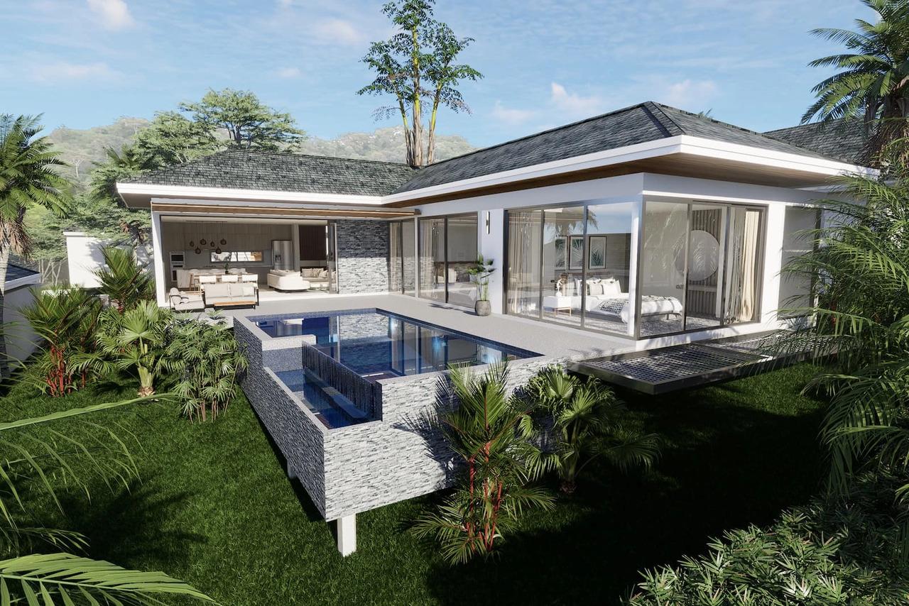 Пентхаус с 3 спальнями в Пхангнга, Таиланд № 23380