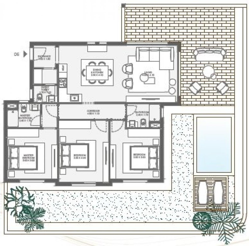 3 bedrooms Condo in Red Sea, Egypt No. 2102