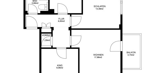 2 Schlafzimmer Wohnung in Reinickendorf, Germany, Nr. 273400 13