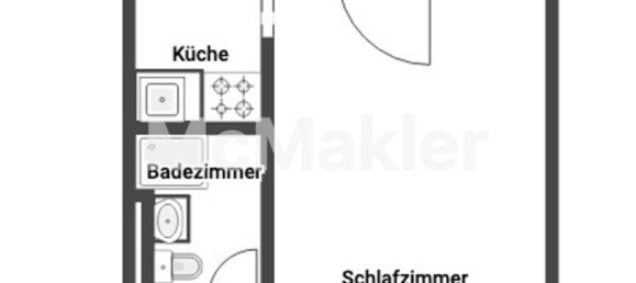 Apartamento de 1 dormitorio en Munich, Germany No. 254254 8