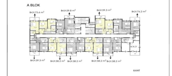 Apartment 1+1 in Alanya, Turkey No. 14441 29