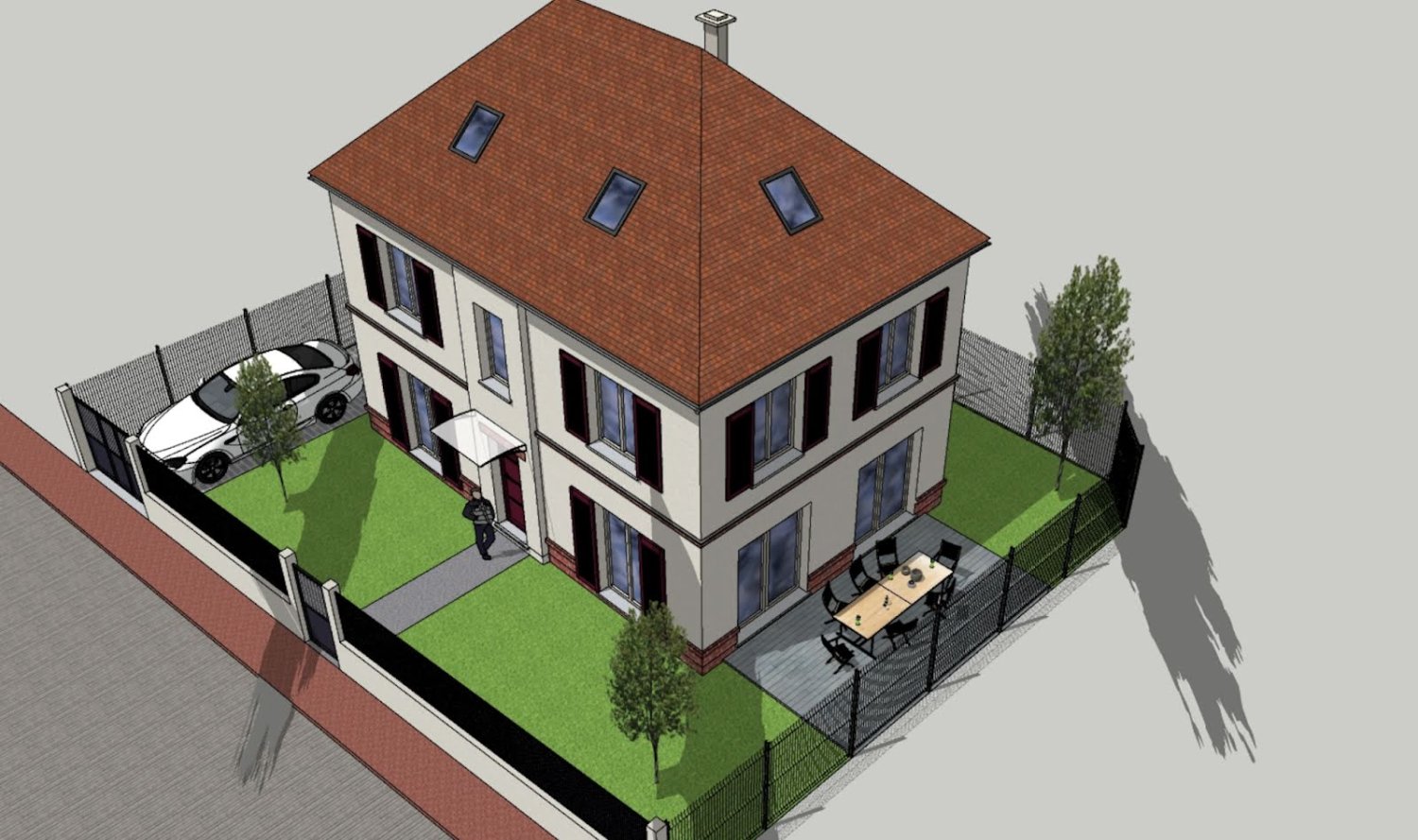 Grundstück in Rueil-Malmaison, France 225m², Nr. 182286