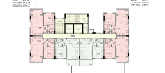 Apartamento 1+1 em Avsallar, Turkey N.º 30480 3