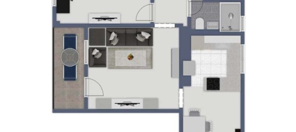 2 chambres Appartement à Ludwigshafen am Rhein, Germany No. 65775 14