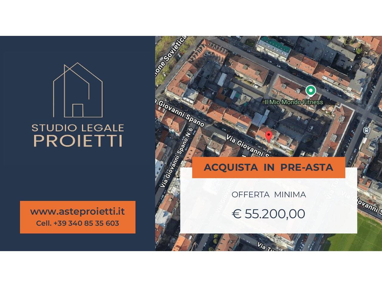 1 bedroom Apartment in Turin, Italy No. 304184