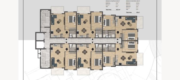 2 rooms Apartment in Mahmutlar, Turkey No. 30371 2