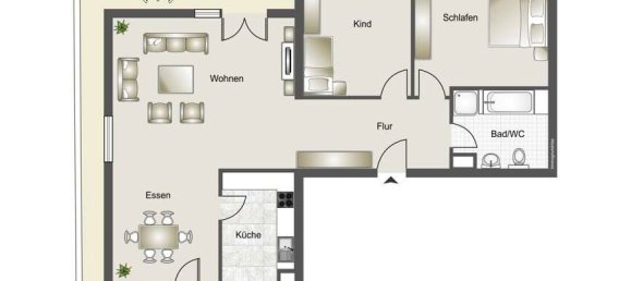 2 Schlafzimmer Penthouse in Lörrach, Germany, Nr. 95257 10