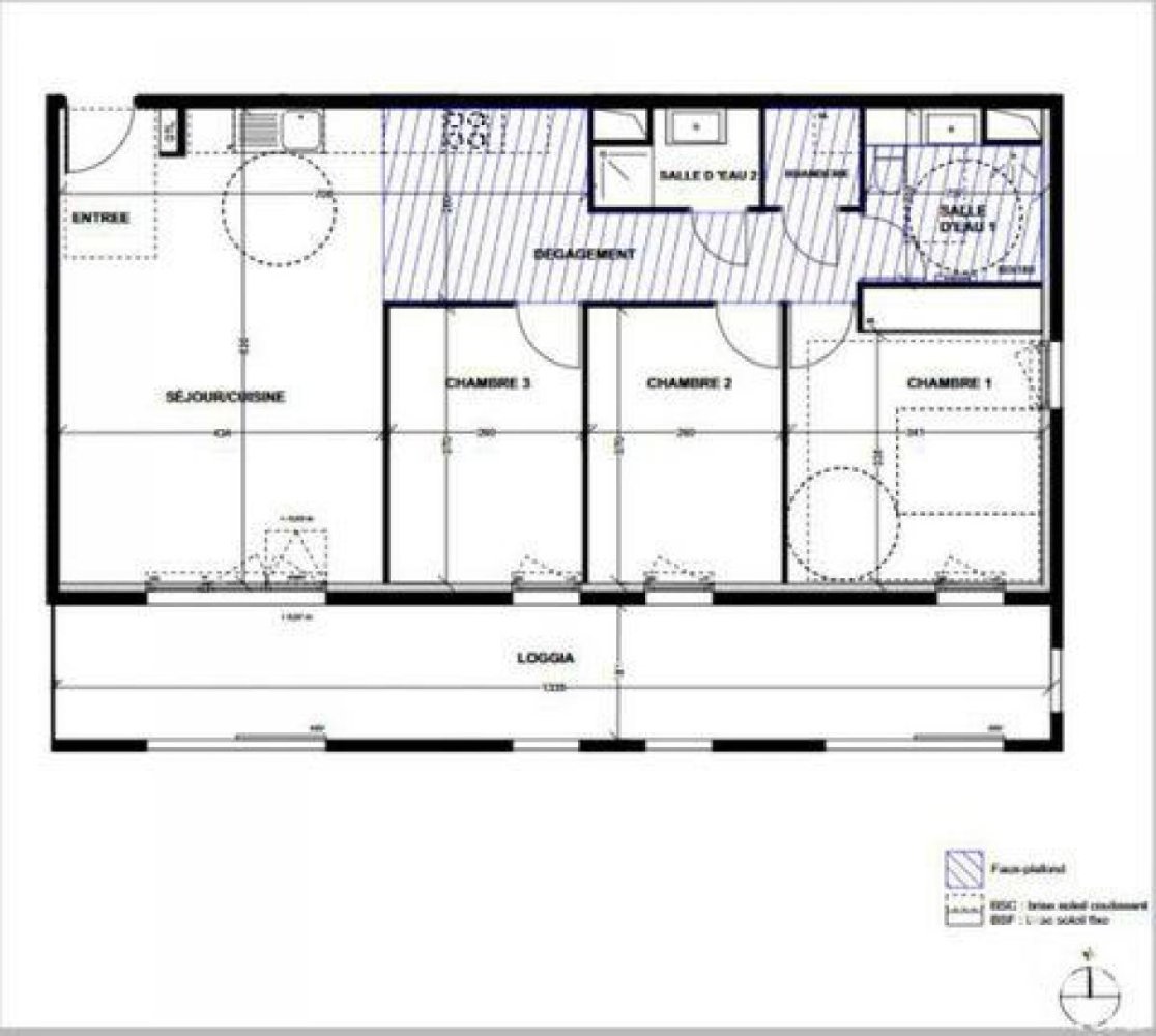 Apartamento com 3 quartos em condomínio em Luynes, France N.º 5991