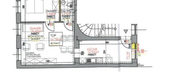 Квартира с 2 комнатами в Оттакринг, Австрия № 214035 13