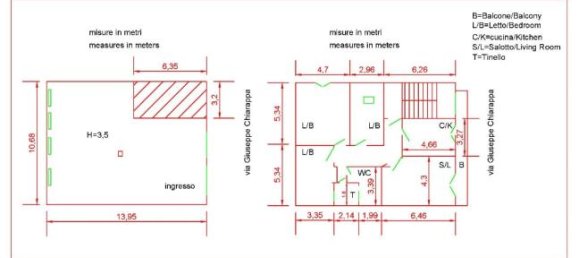 4 rooms Apartment in Turi, Italy No. 252879 6