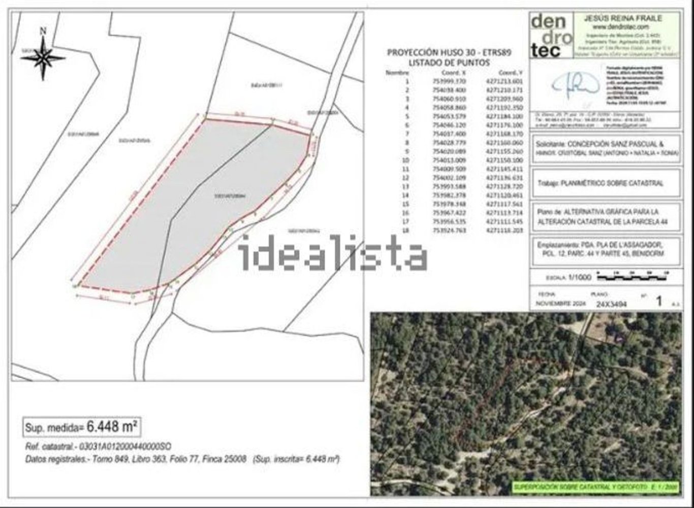Grundstück in Benidorm, Spain, Nr. 149861