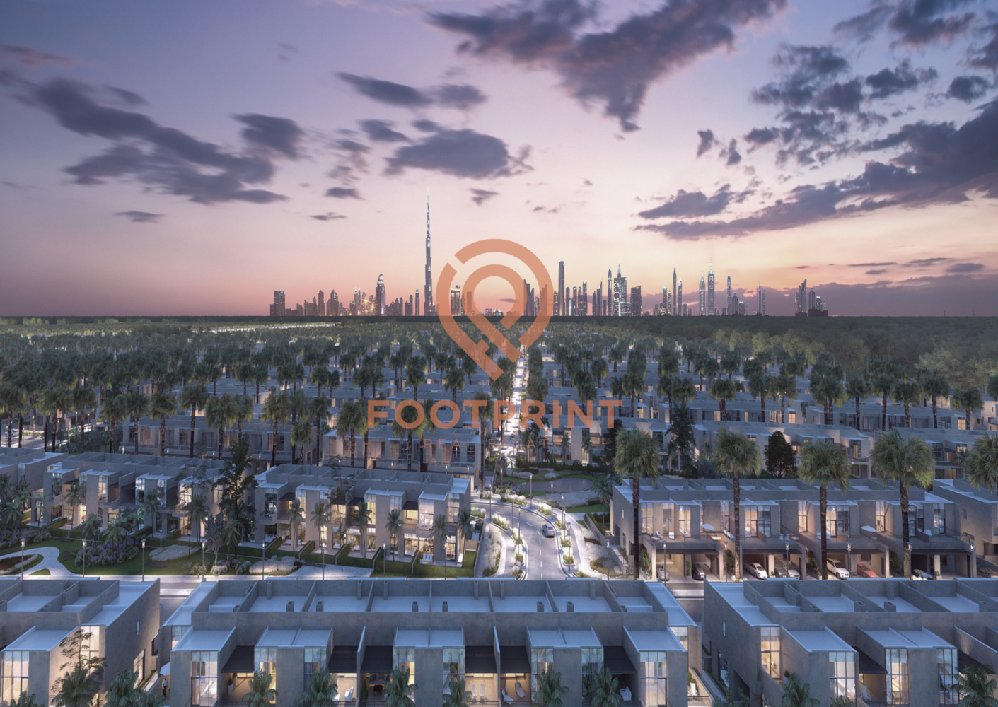 Moradia em banda T3 em Mohammed Bin Rashid City, UAE N.º 23798