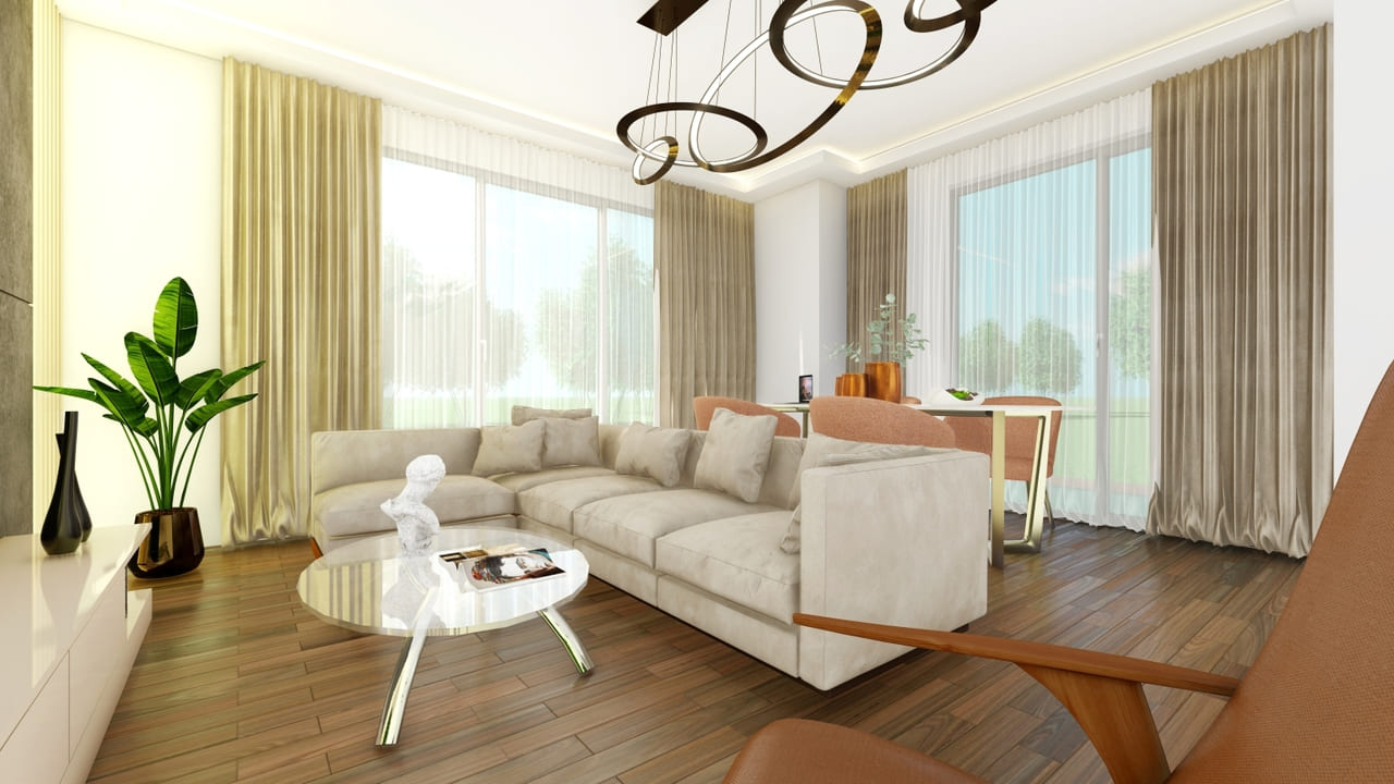 شقة 1+1 في Exodus Green Hill Residence, Istanbul, Turkey رقم 34803