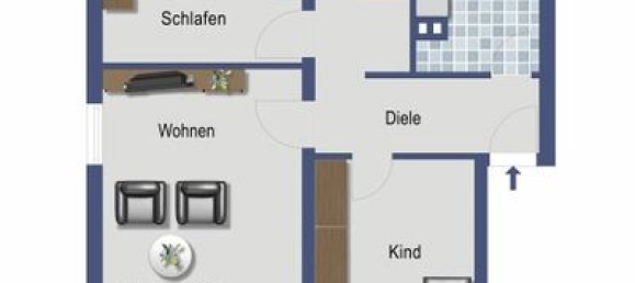 3-Zimmer Wohnung in Grevenbroich, Germany, Nr. 107174 2