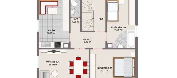 6 rooms House in Zollernalbkreis, Germany No. 225349 21
