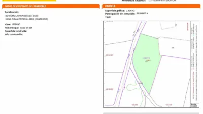 Grundstück in Cantabria, Spain 1150m², Nr. 187832