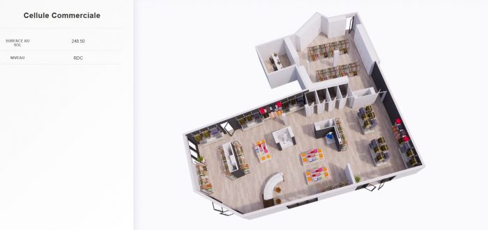 249m² Commercial property in Cucq, France No. 69210