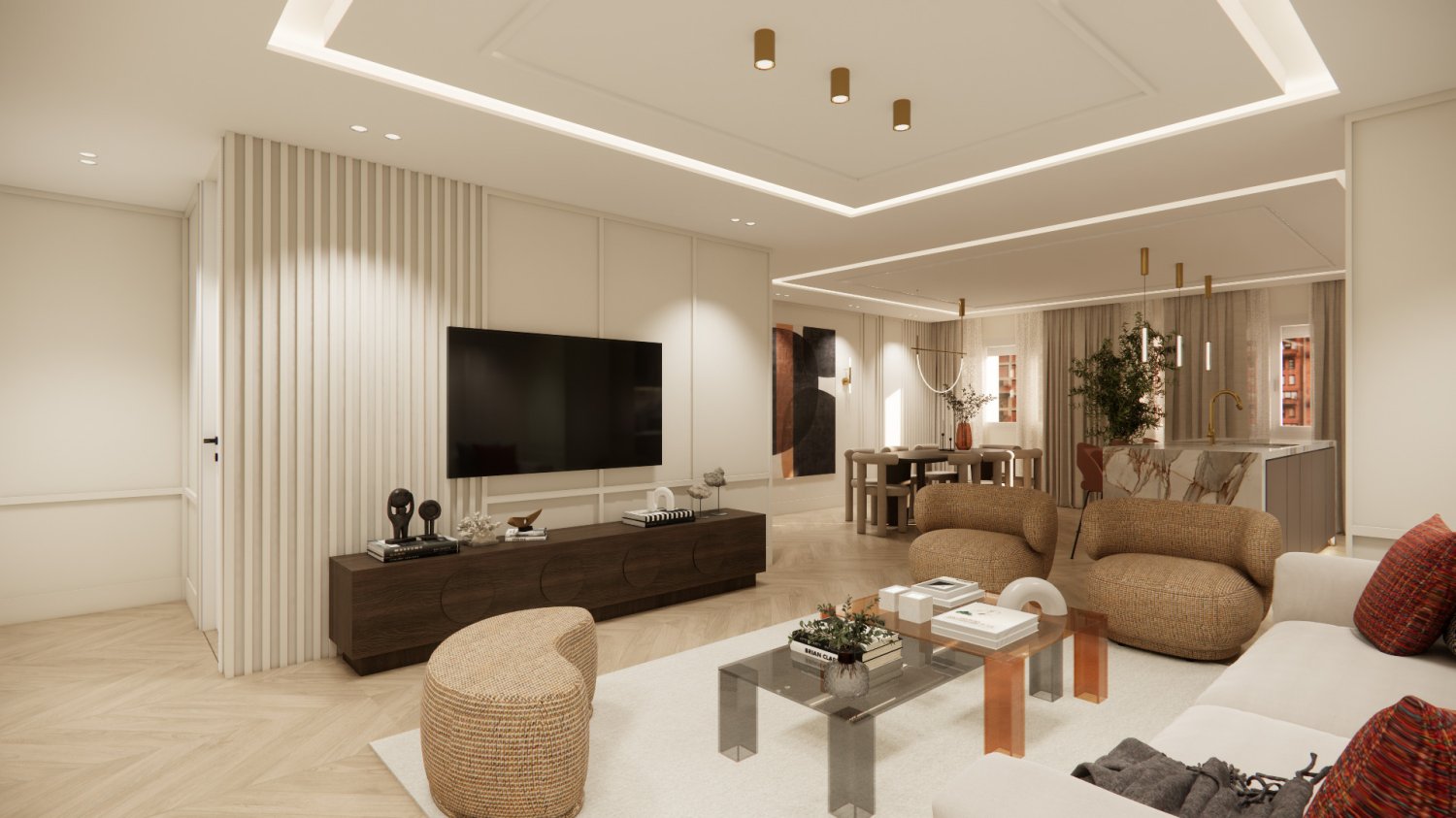 3 bedrooms Apartment in Madrid, Spain No. 112748