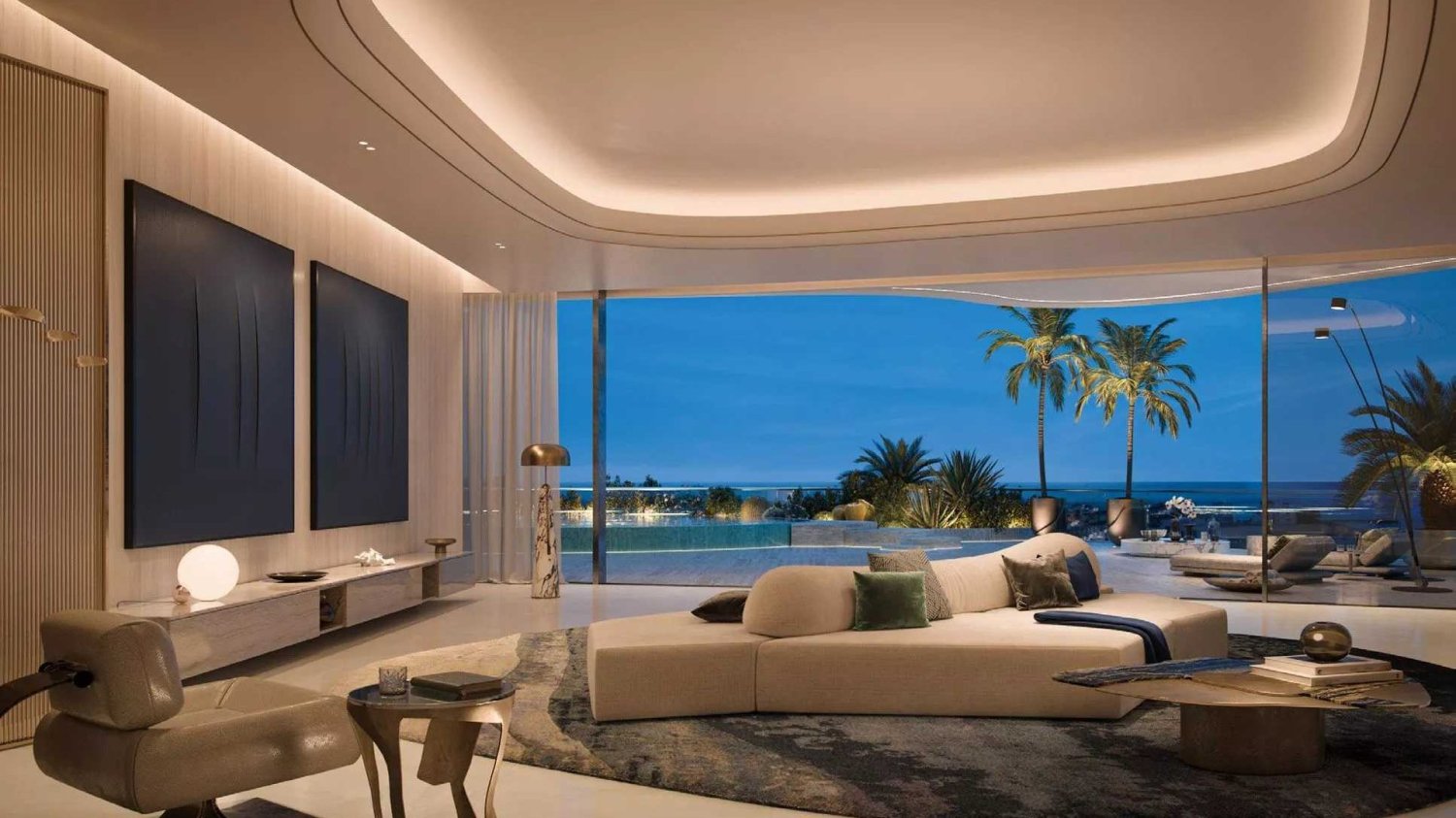 Apartamento de 4 dormitorios en COMO RESIDENCES, Palm Jumeirah, UAE No. 61666