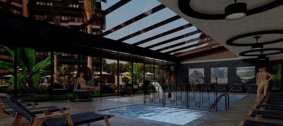 Apartamento 1+1 em Alanya, Turkey N.º 11093 24