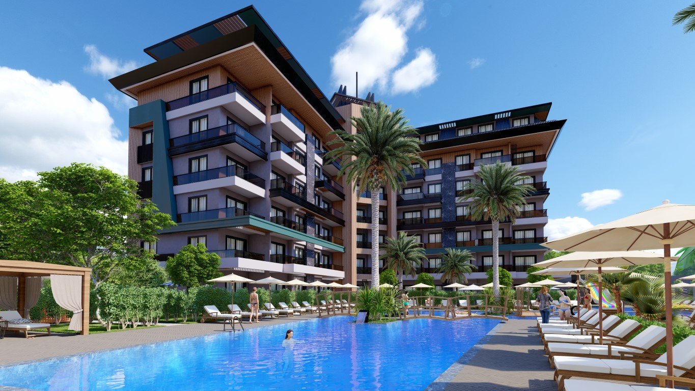 Apartamento 1+1 em Alanya, Turkey N.º 11093