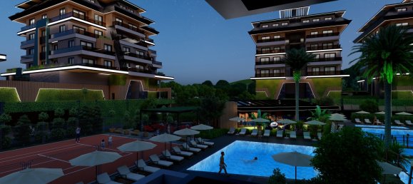 Apartamento 1+1 em Alanya, Turkey N.º 11093 19