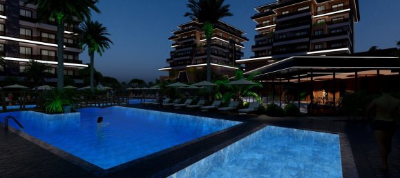 Apartamento 1+1 em Alanya, Turkey N.º 11093 20