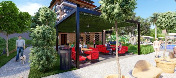 Apartamento 1+1 em Alanya, Turkey N.º 11093 4