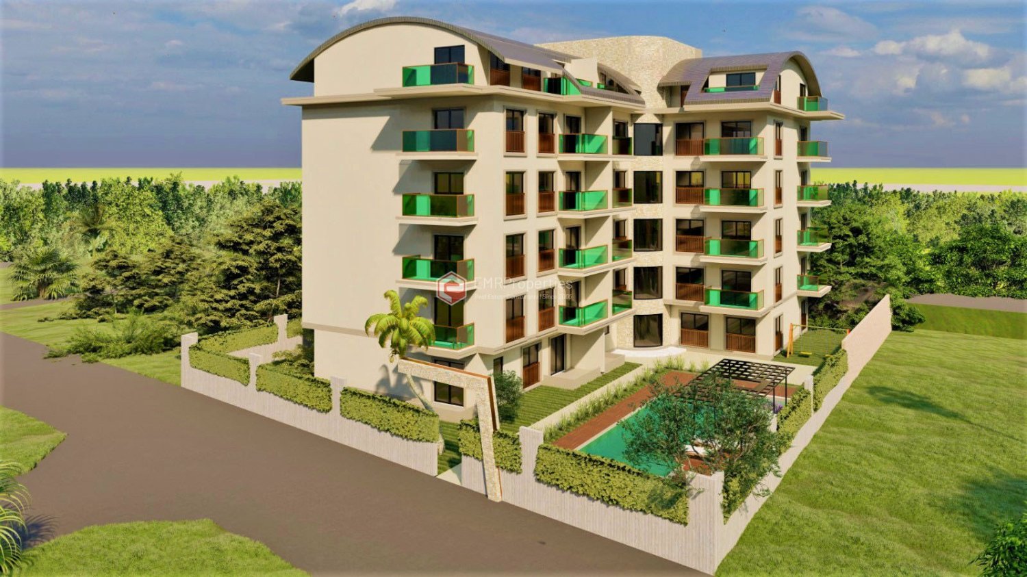 Apartment 2+1 in Alanya, Turkey No. 12487