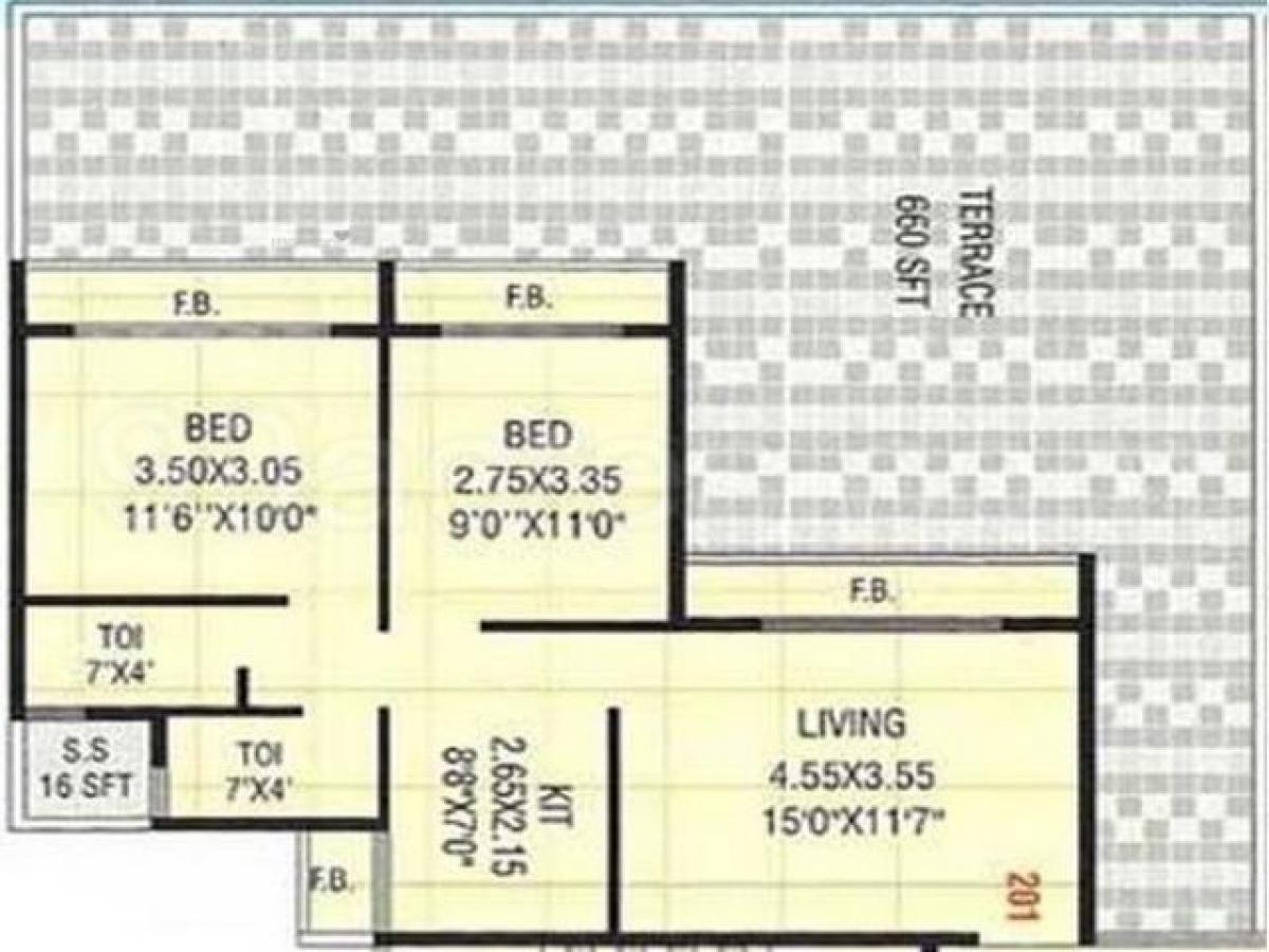 2 bedrooms House in Mumbai, India No. 11896