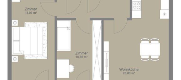 3غرفة شقة في Liesing, Austria رقم 129942 20