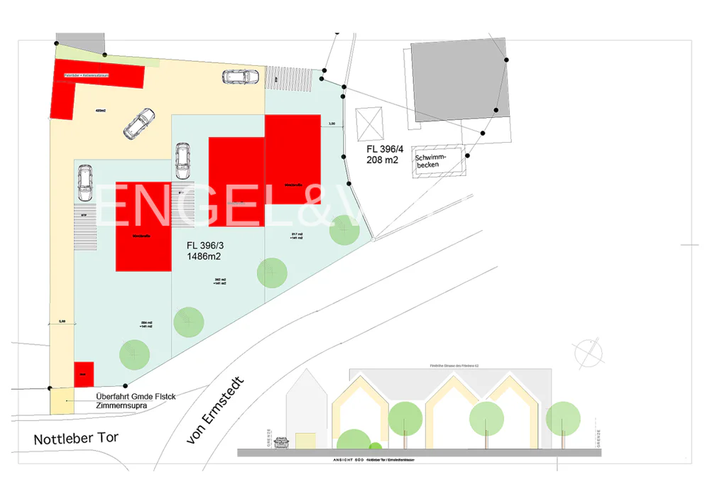 قطعة أرض في Gotha, Germany 1486متر مربع رقم 269577