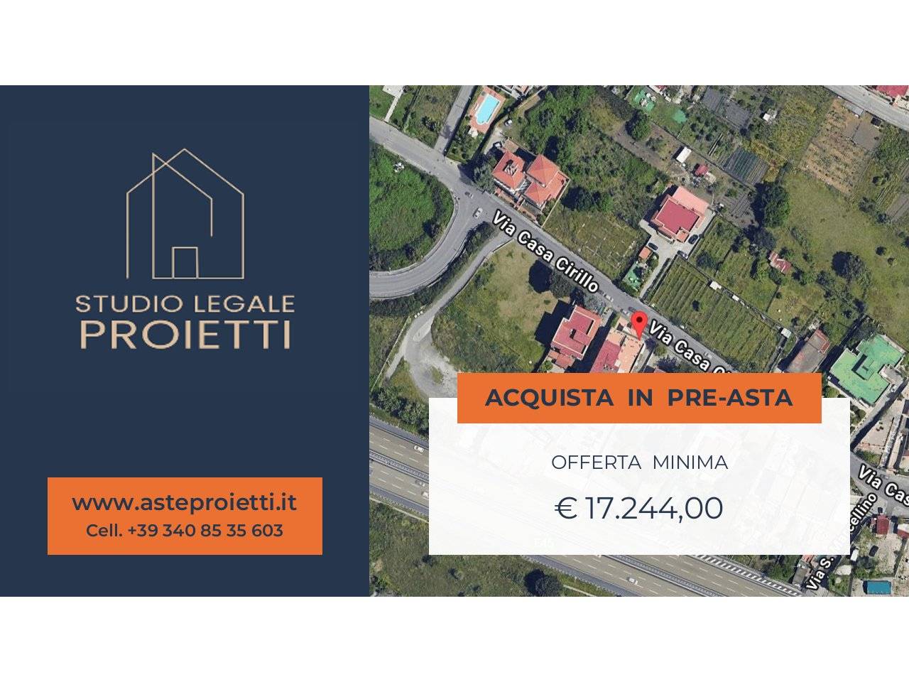 Entrepôt à Trecase, Italy 17m² No. 304011