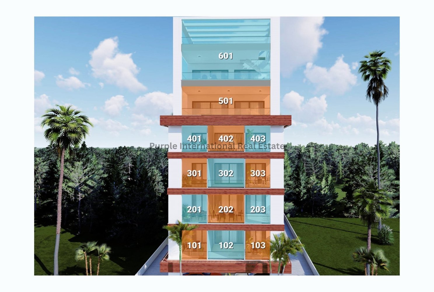 Квартира с 3 спальнями в Ларнака, Кипр № 1280