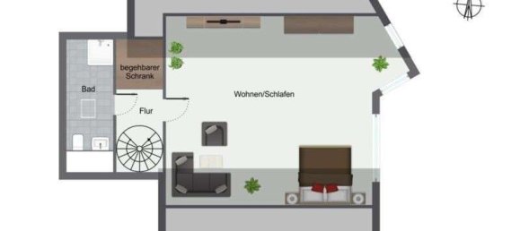 2 Schlafzimmer Doppelhaus in Baden-Württemberg, Germany, Nr. 107065 34
