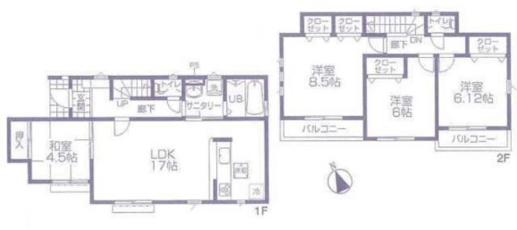 4 غرف نوم منزل في Saitama, Japan رقم 5088 2
