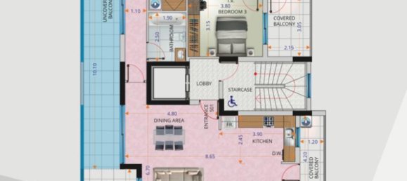 3 bedrooms Apartment in Larnaca, Cyprus No. 3040 14