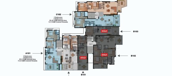 2 bedrooms Apartment in Livadia, Cyprus No. 1250 6