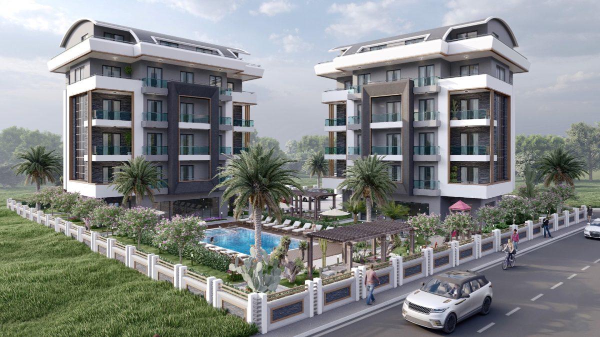 3 rooms Apartment in Oba, Turkey No. 10093