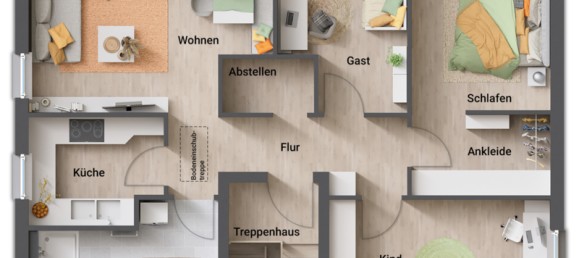 Земельный участок с 6 комнатами в Бух, Германия № 221405 19