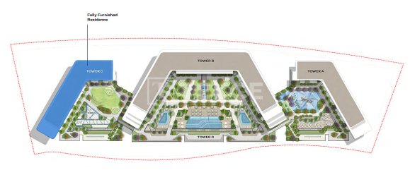 Apartamento T2 em Umm Al Quwain, UAE N.º 68003 12