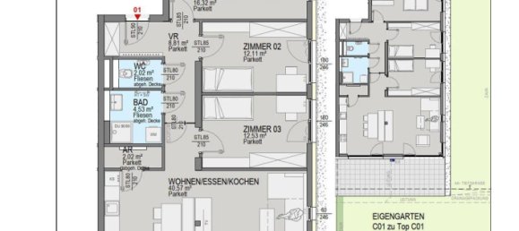 4 rooms House in Klagenfurt am Worthersee, Austria No. 99909 2