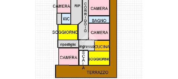 5غرفة شقة في Ponteranica, Italy رقم 7363 21