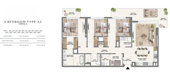 3 bedrooms Apartment in Dubai Hills Estate, UAE No. 114167 13